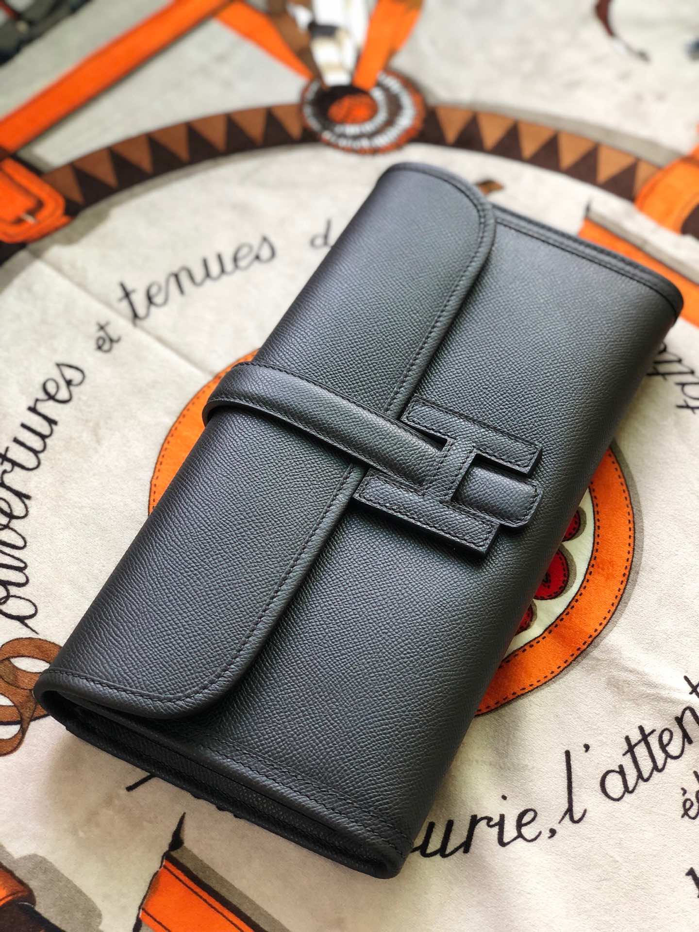 HM Jige 29 Black Epsom 229082