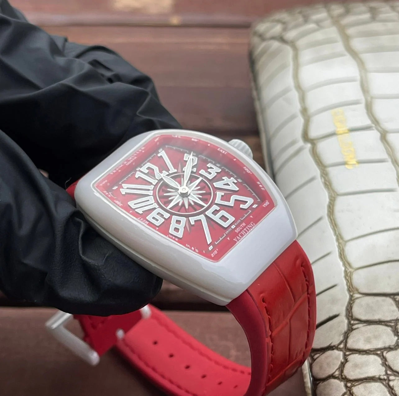 Franck Muller Vanguard 32mm Sliver Case