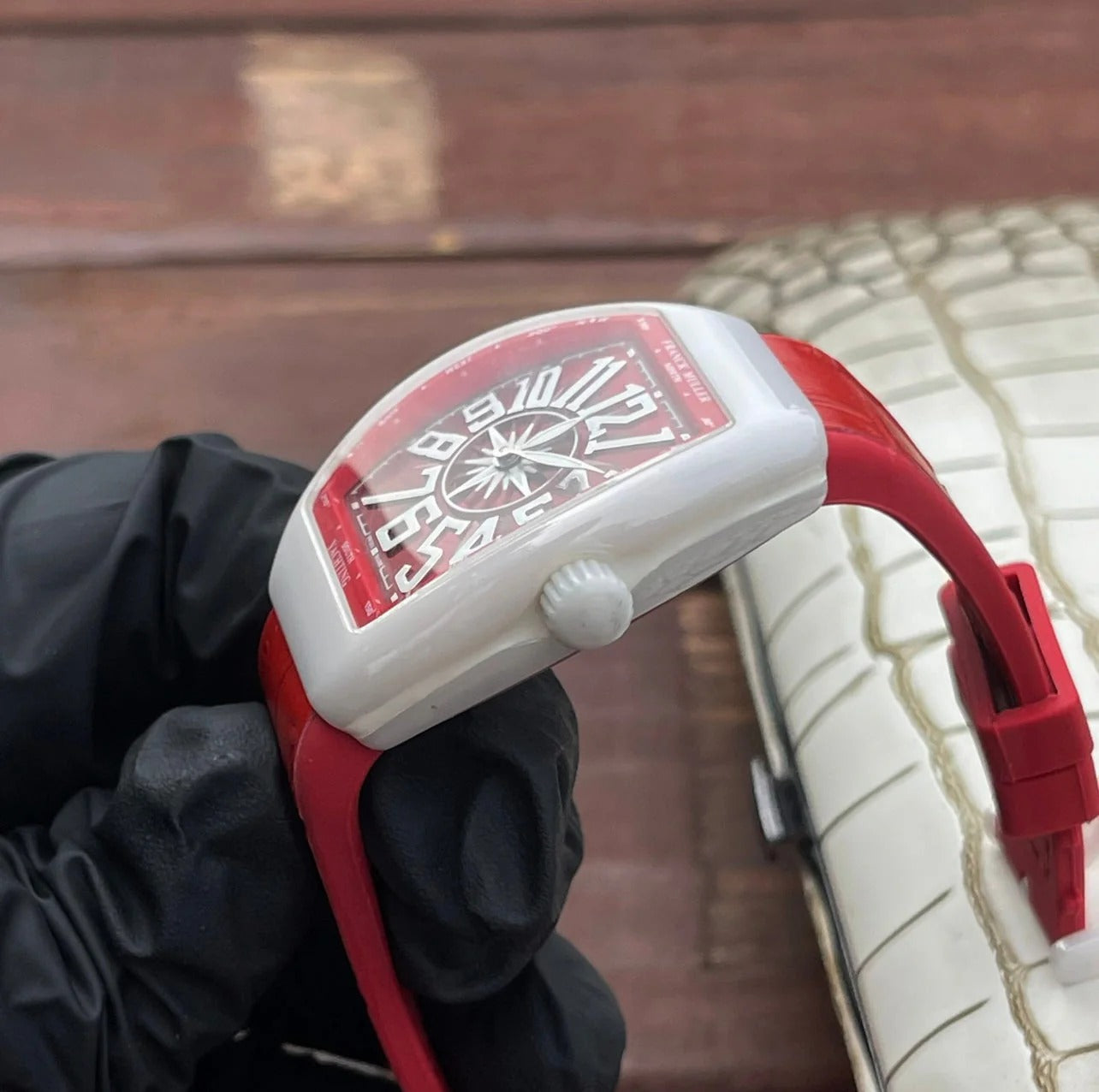 Franck Muller Vanguard 32mm Sliver Case