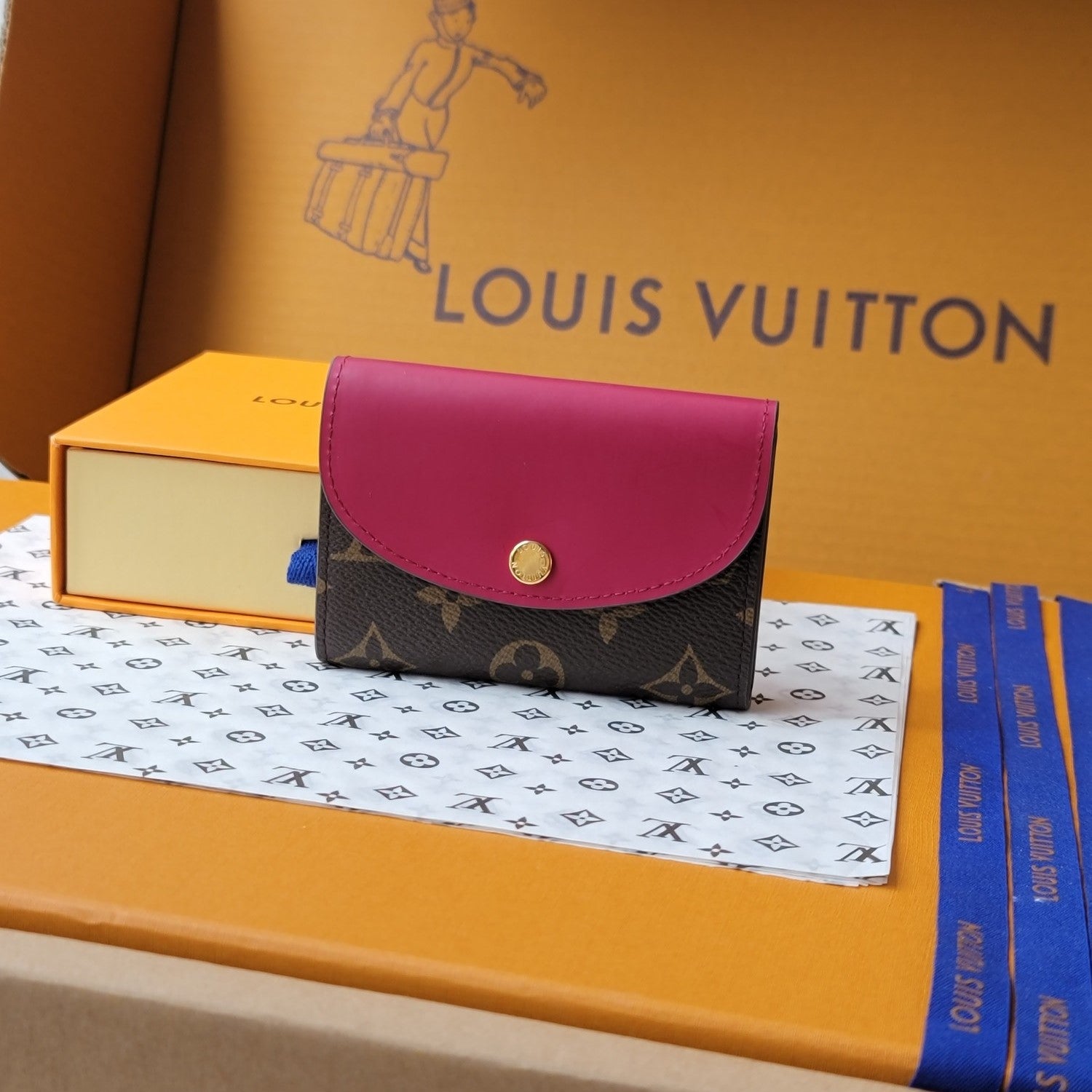 LV Rosalie Coin Purse Monogram Canvas