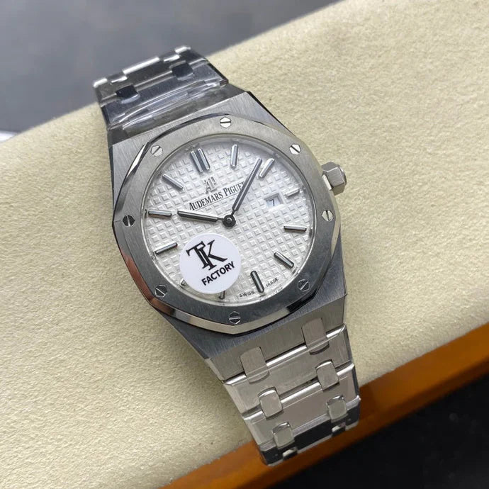Audemars Piguet Royal Oak White Steel 33mm Watch