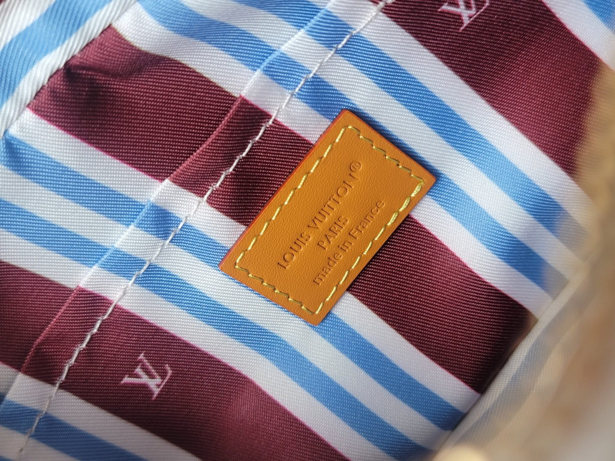 LV Trocadéro Wearable Wallet Light Grey Brown Monogram Canvas Cowhide