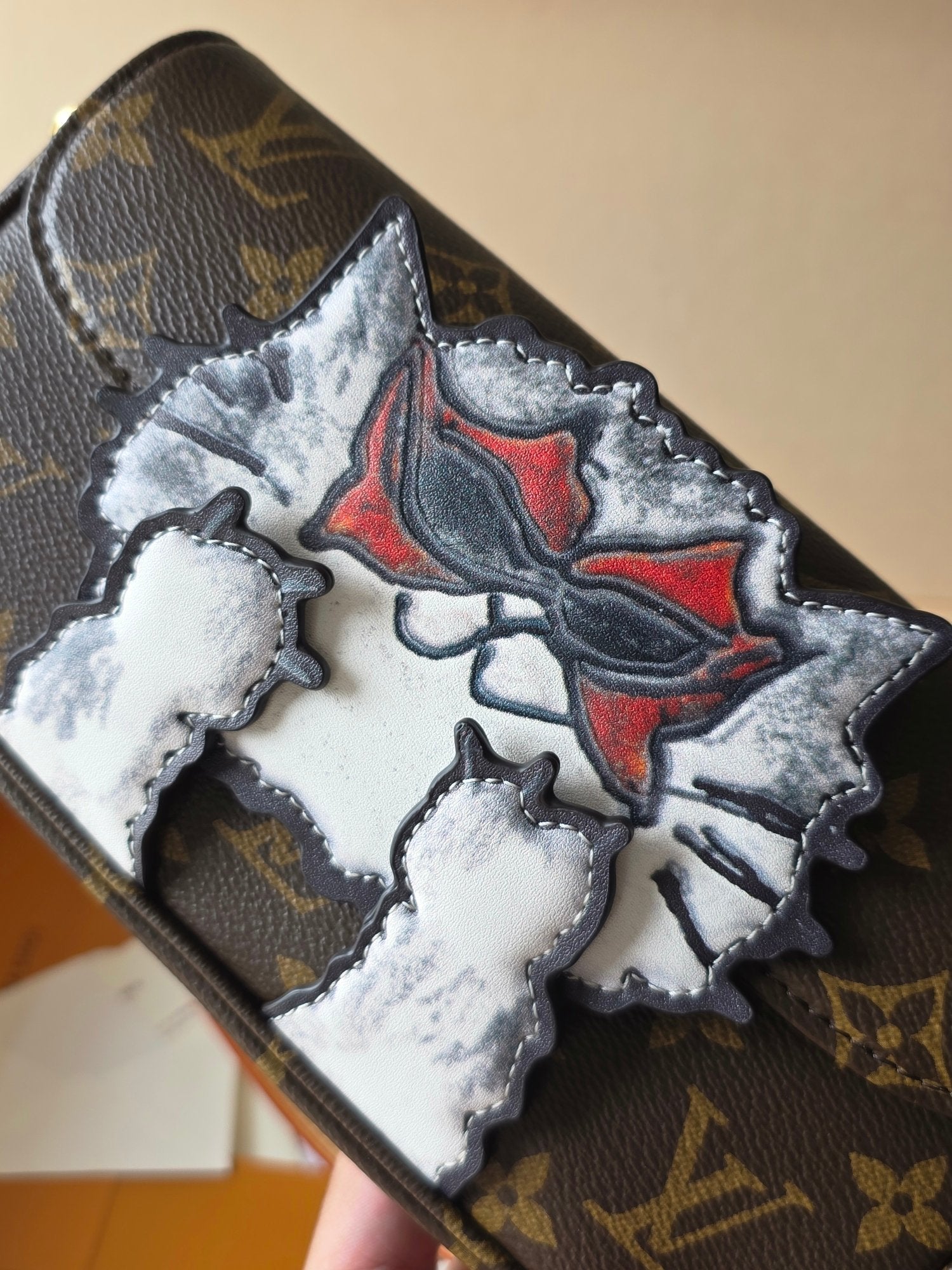 LV Wallet On Chain Ivy Monogram Canvas